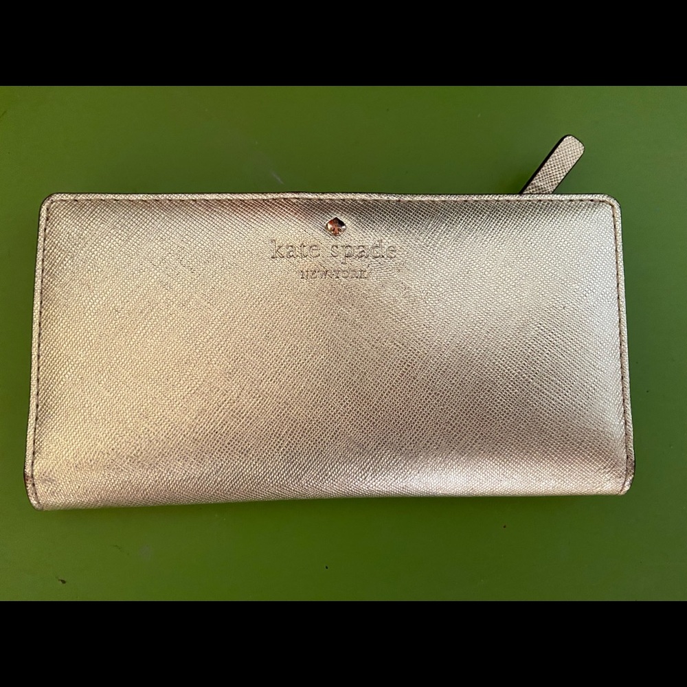Kate Spade Gold Wallet